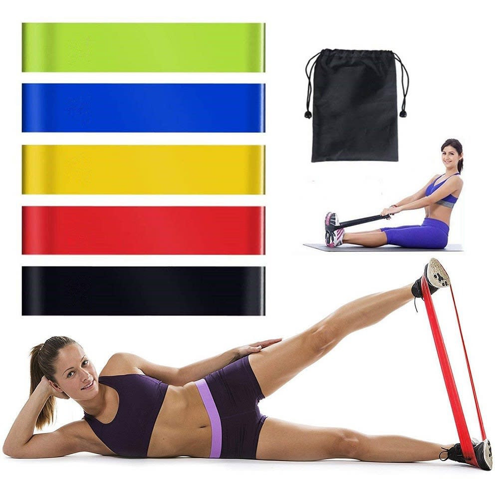 Kit Bandas Elasticas Cerradas X5 Piezas